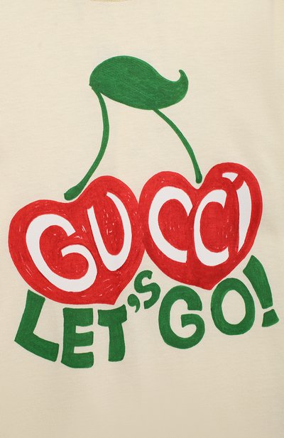 Хлопковый комбинезон GUCCI, арт. 581015/XJCSX, фото 3