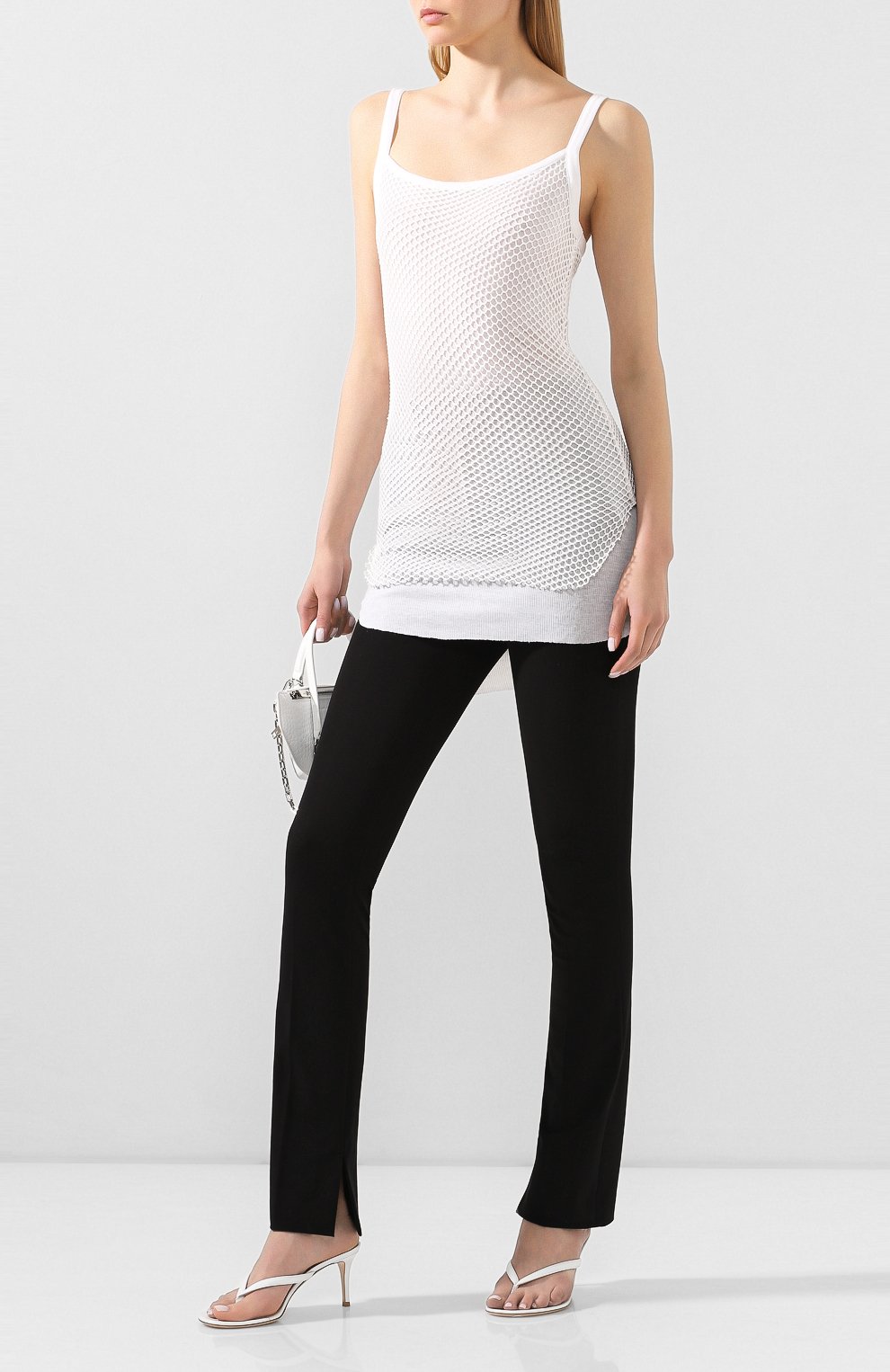 Хлопковые брюки HELMUT LANG, арт. I09HW207, фото 2