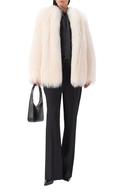 Шуба из лисы Русский мех 13 AI B Кремовый  13 AI B Фото 2