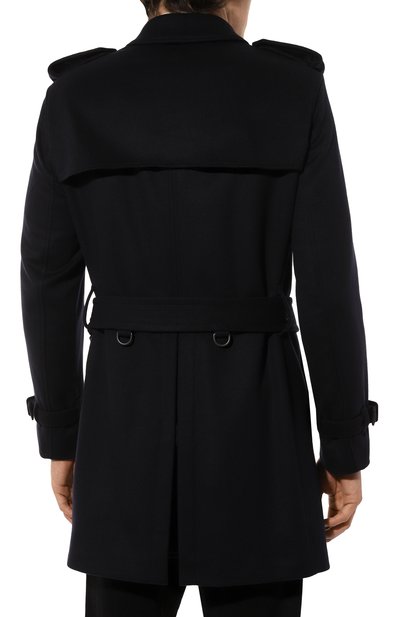 Шерстяной тренч BURBERRY, арт. 8058130, фото 4