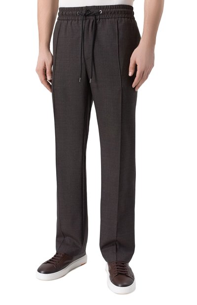 Шерстяные брюки DOLCE & GABBANA, арт. GP101T/HU2B0, фото 3