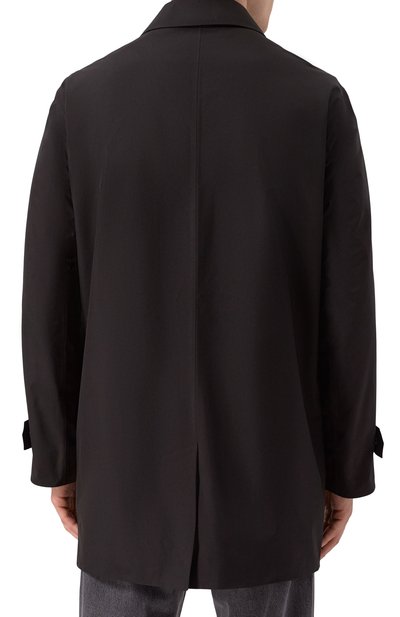 Плащ BOSS черного цвета по цене 89950 руб., арт. 50543262, фото 4 Плащ BOSS, арт. 50543262, фото 4