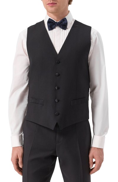 Смокинг-тройка из шерсти и шелка DOLCE & GABBANA, арт. GK2WMT/GG829, фото 4