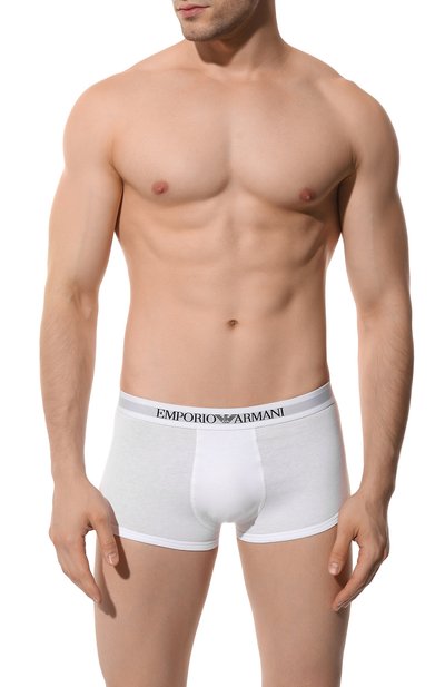 Комплект из трех хлопковых боксеров EMPORIO ARMANI, арт. 111610/CC722, фото 2