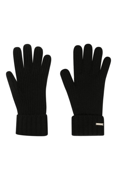 Кашемировые перчатки WOOLRICH черного цвета по цене 12650 руб., арт. CFWWAC0142FR/UF0668, фото 3 Кашемировые перчатки WOOLRICH, арт. CFWWAC0142FR/UF0668, фото 3