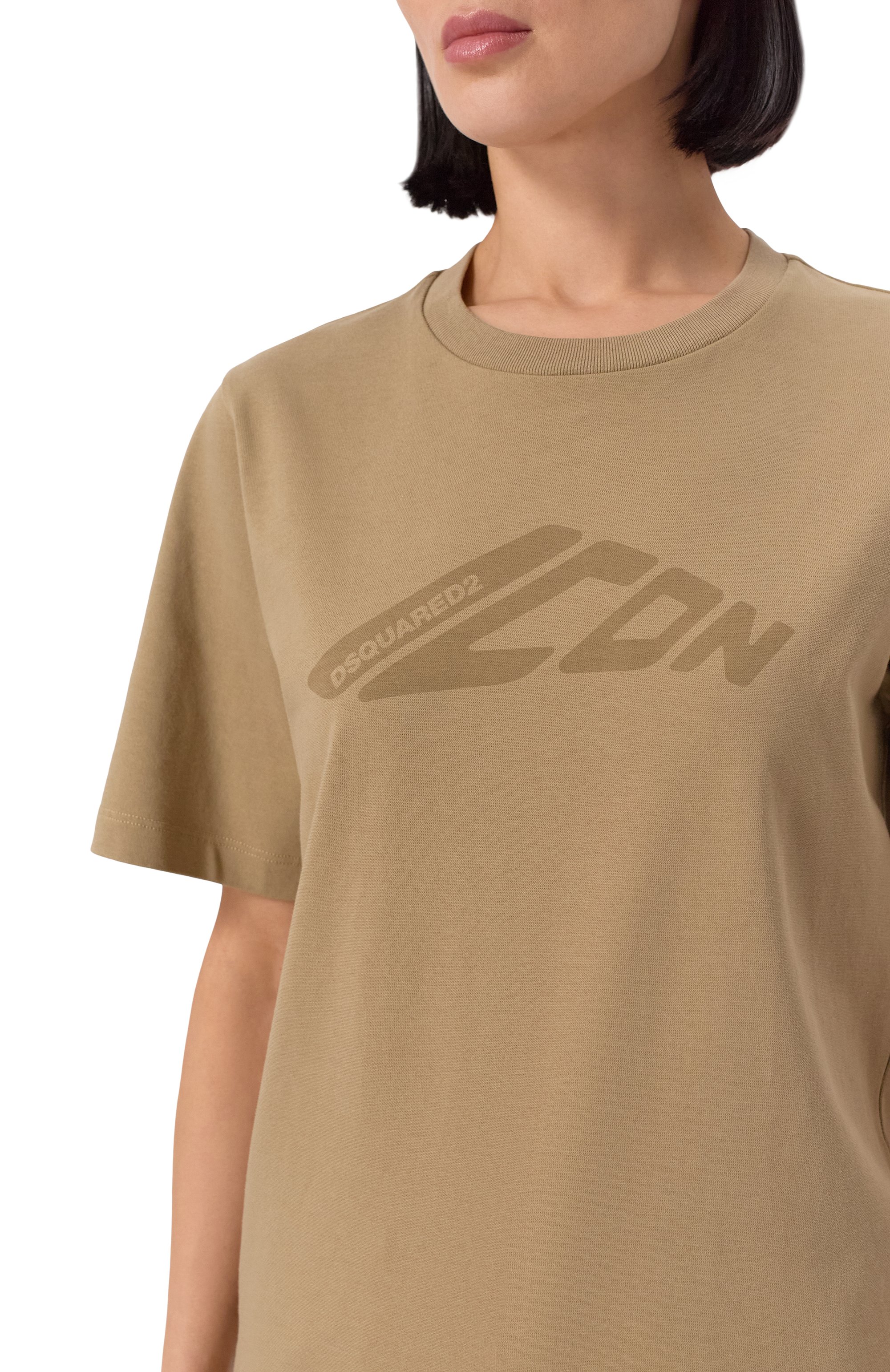 Хлопковая футболка DSQUARED2, арт. S80GC0083/D20033, фото 5