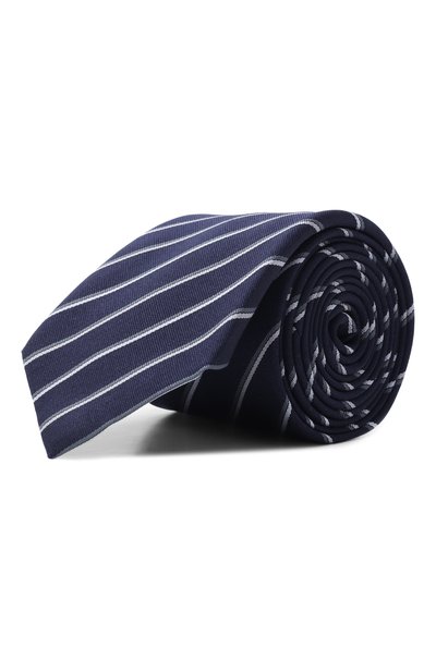 Мужской шелковый галстук EMPORIO ARMANI, арт. EM001344/TE16543