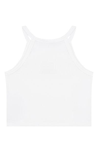 Хлопковая майка MOSCHINO белого цвета по цене 12300 руб., арт. HDM06Z/LBA39_001, фото 2 Хлопковая майка MOSCHINO, арт. HDM06Z/LBA39_001, фото 2