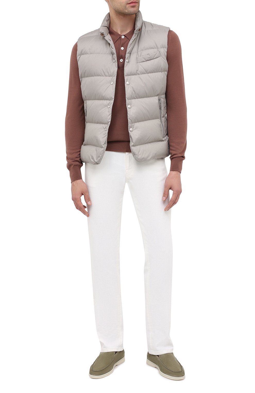 Замшевые лоферы summer walk LORO PIANA, арт. FAE8124, фото 2