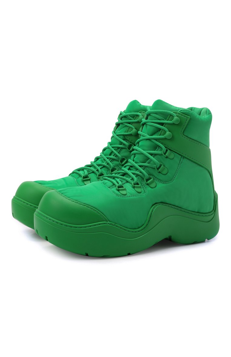 Текстильные ботинки puddle bomber BOTTEGA VENETA, арт. 667218/VBSD7, фото 1