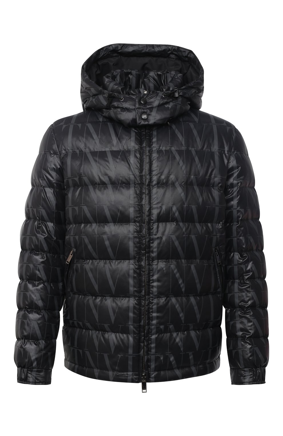 Пуховая куртка VALENTINO черного цвета по цене 243000 руб., арт. VV3CNA3170V, фото 1 Пуховая куртка VALENTINO, арт. VV3CNA3170V, фото 1