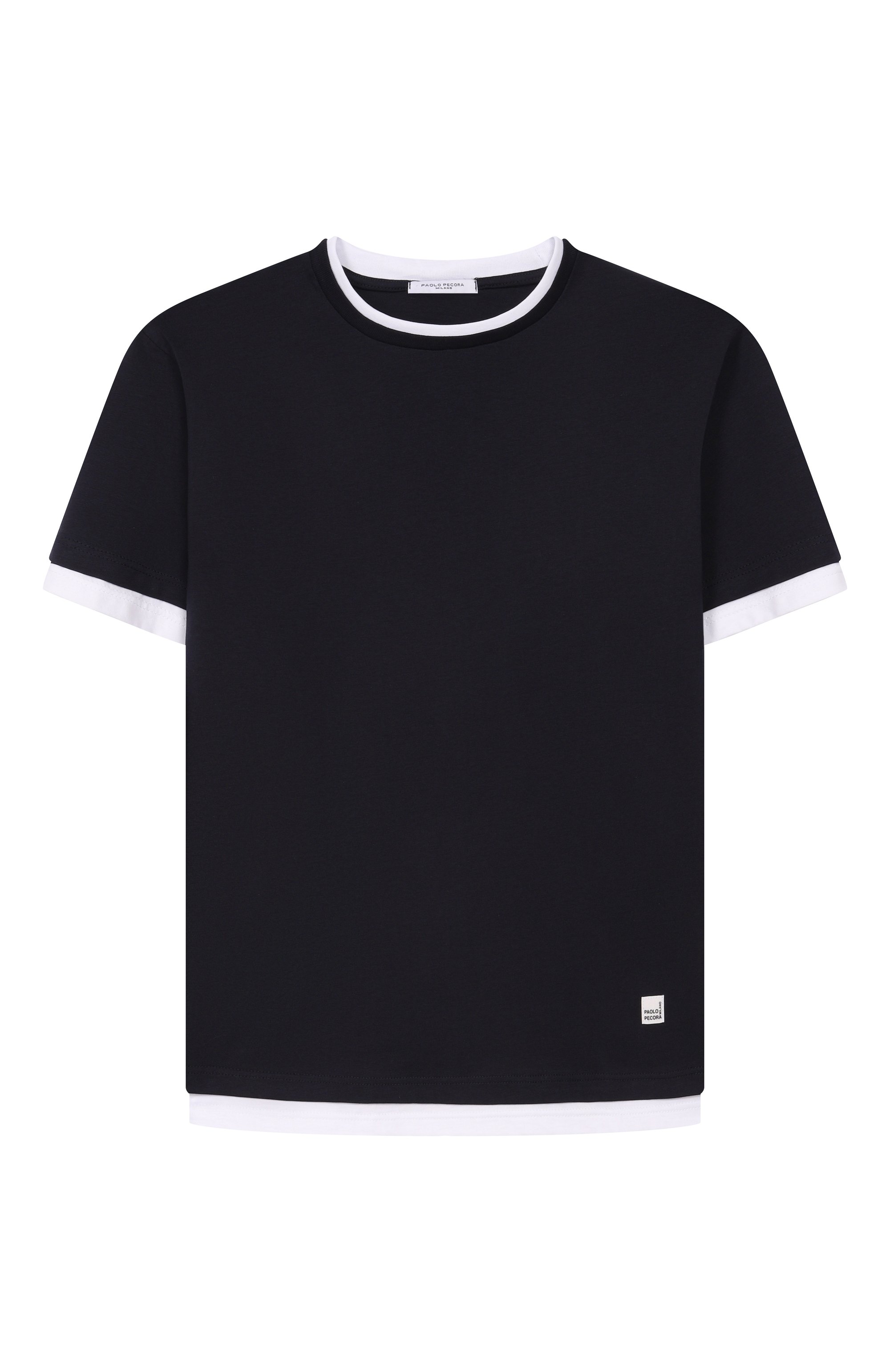 Хлопковая футболка PAOLO PECORA MILANO, арт. PP4348_001, фото 1