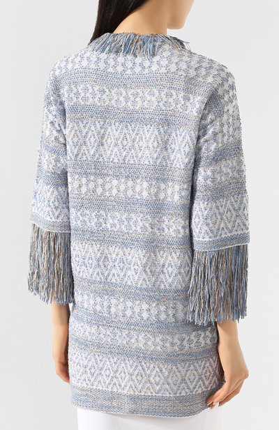 Кардиган D.EXTERIOR голубого цвета по цене 56050 руб., арт. 50549, фото 4 Кардиган D.EXTERIOR, арт. 50549, фото 4