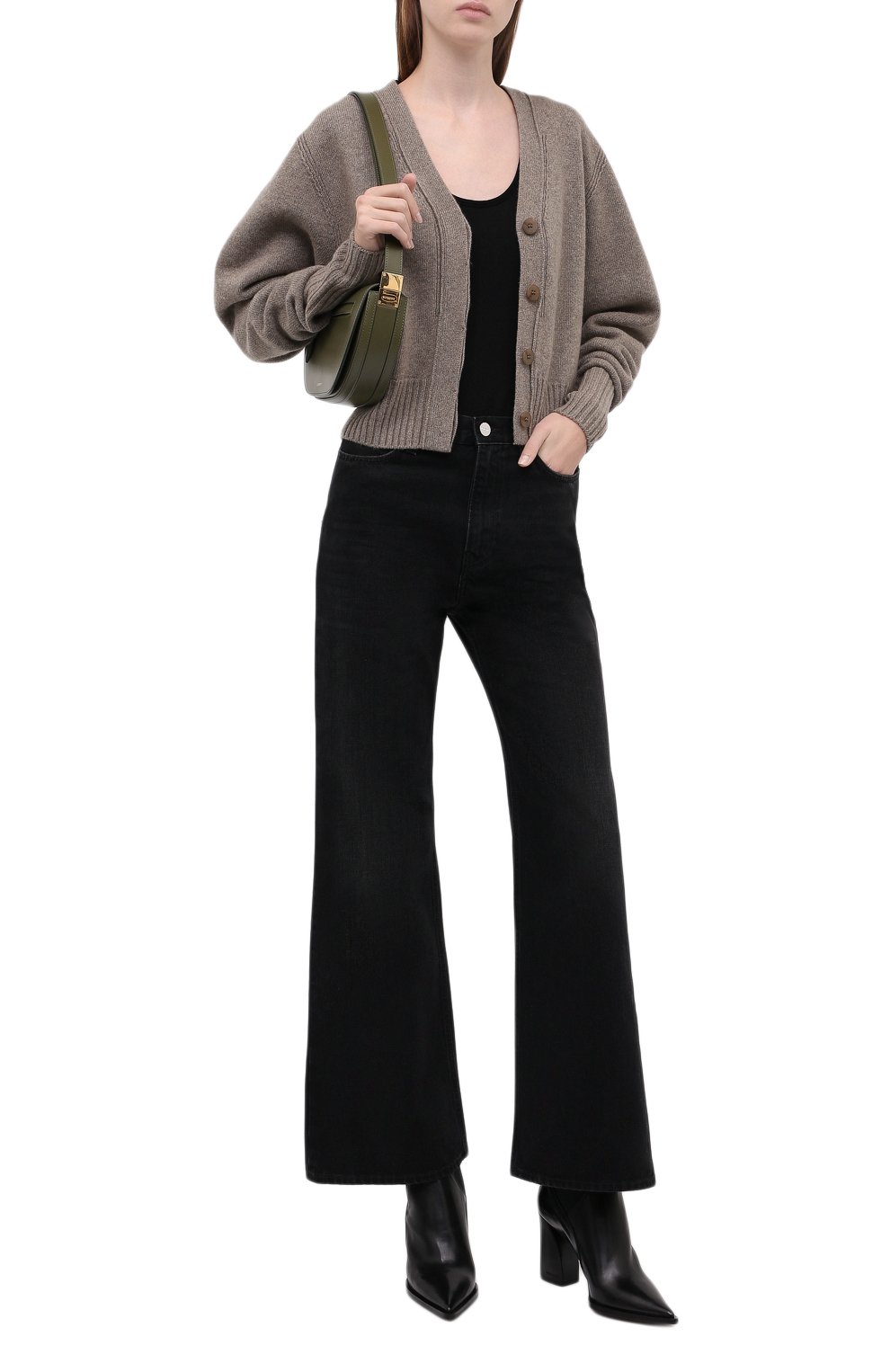 Кардиган из шерсти и кашемира LOW CLASSIC, арт. L0W21FW_KN03LK, фото 2