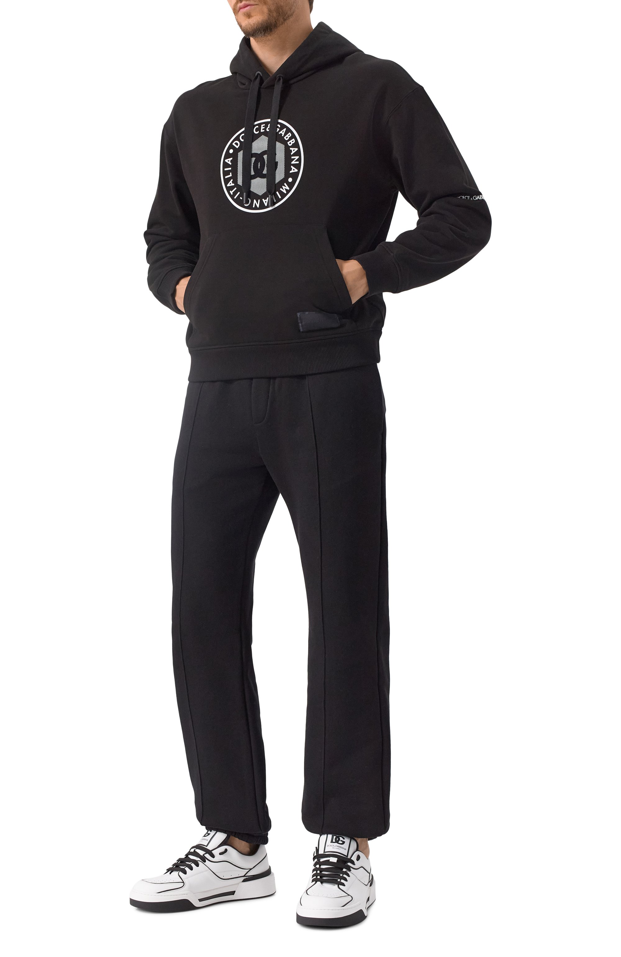 Хлопковое худи DOLCE & GABBANA, арт. G9ZU0T/G705Y, фото 2