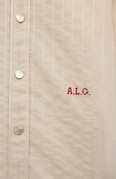 Хлопковая рубашка GUCCI, арт. 615952 XWAI5, фото 3