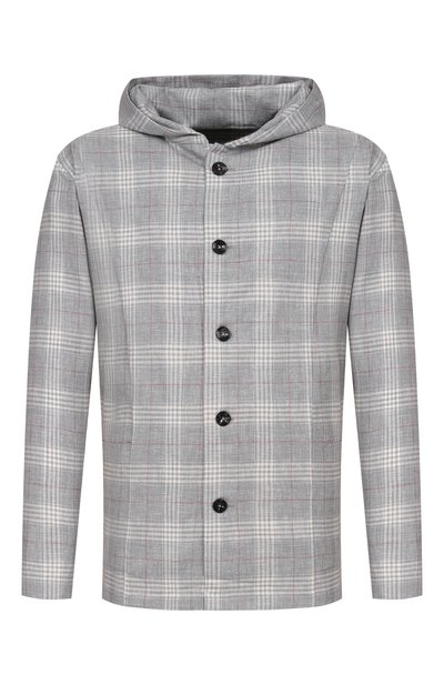 Мужская шерстяная рубашка KITON, арт. UMCLUCAK0624E03