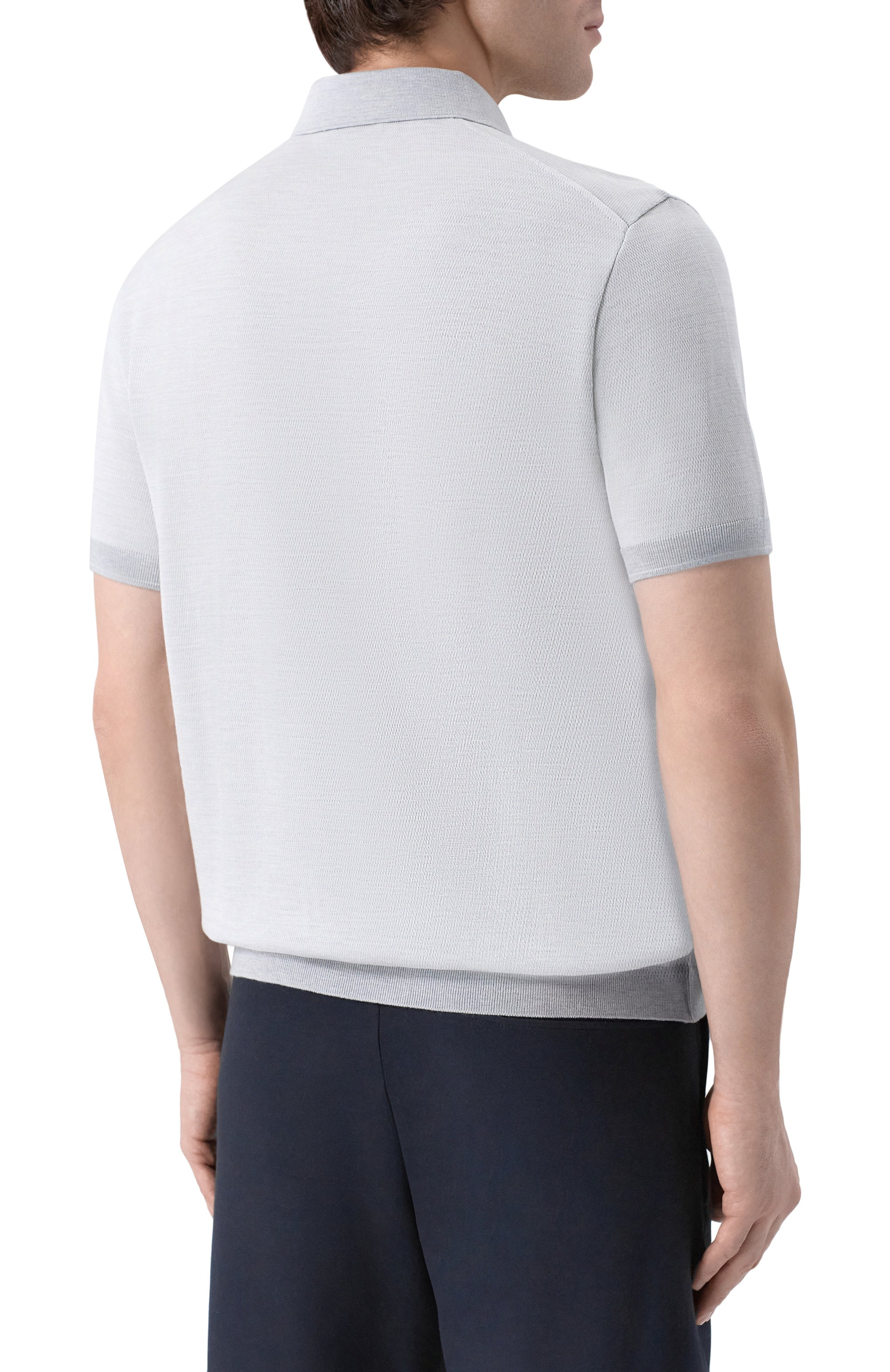 Поло из хлопка и шелка PAUL&SHARK, арт. 25411627, фото 4