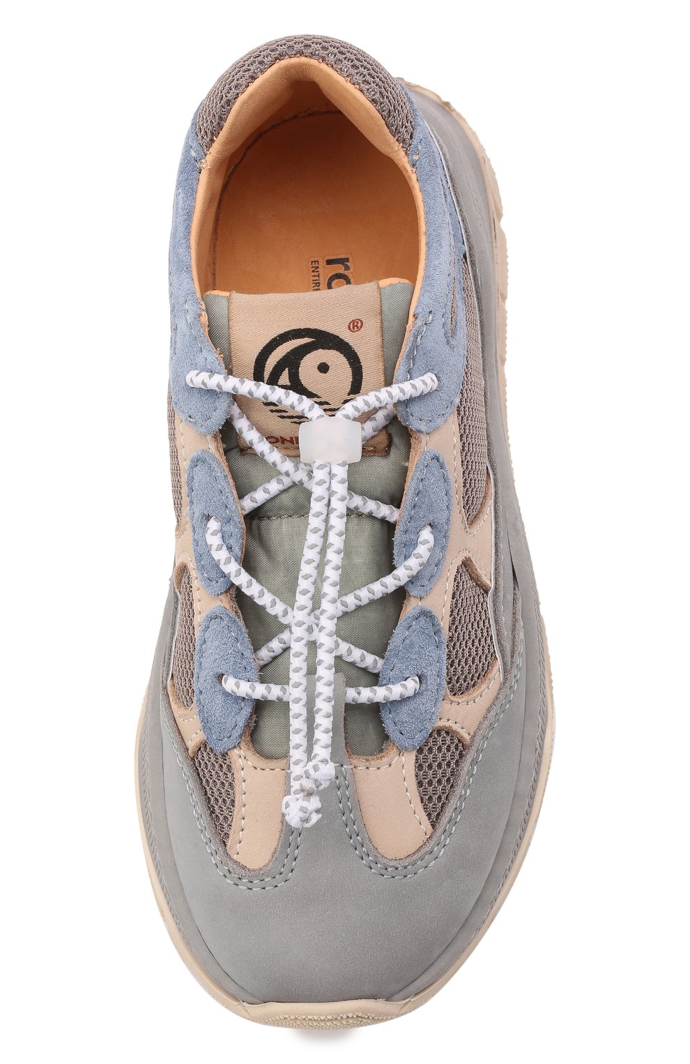 Кроссовки из кожи и текстиля RONDINELLA, арт. 11994D/6302/24-27, фото 4