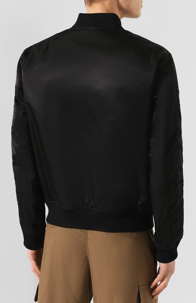Бомбер KENZO черного цвета по цене 66050 руб., арт. 5BL1911NB, фото 4 Бомбер KENZO, арт. 5BL1911NB, фото 4