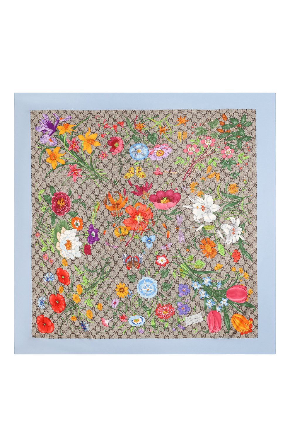 Шелковый платок GUCCI, арт. 602585 3G001, фото 5