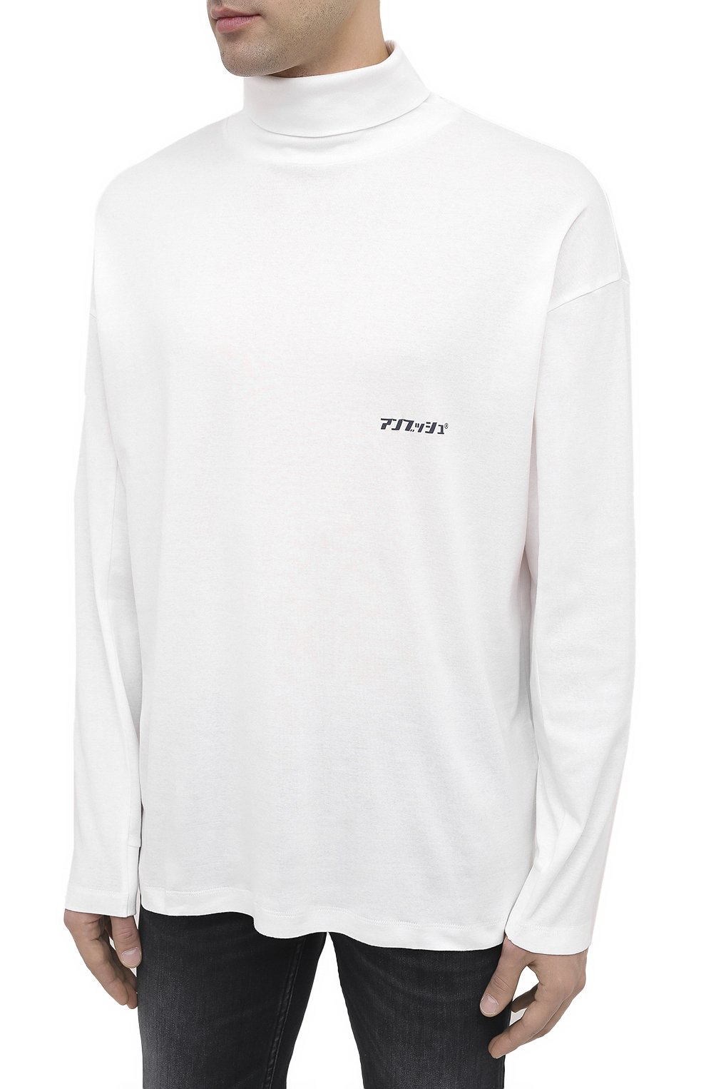 Хлопковая водолазка AMBUSH, арт. BMAB002F20FAB001, фото 3