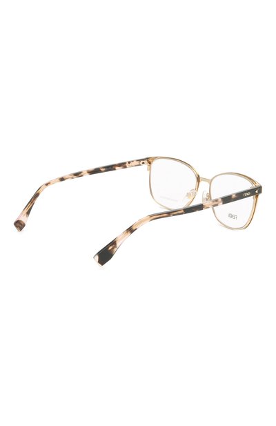 Оправа FENDI золотого цвета по цене 16600 руб., арт. 0386 J5G, фото 4 Оправа FENDI, арт. 0386 J5G, фото 4