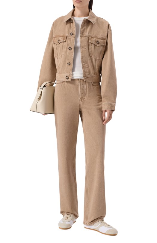 Джинсовая куртка 12 STOREEZ 135940 Бежевый  135940 Фото 2