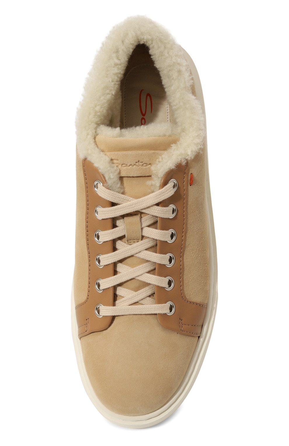 Замшевые кеды SANTONI, арт. WBCG61280BARPCRV, фото 6