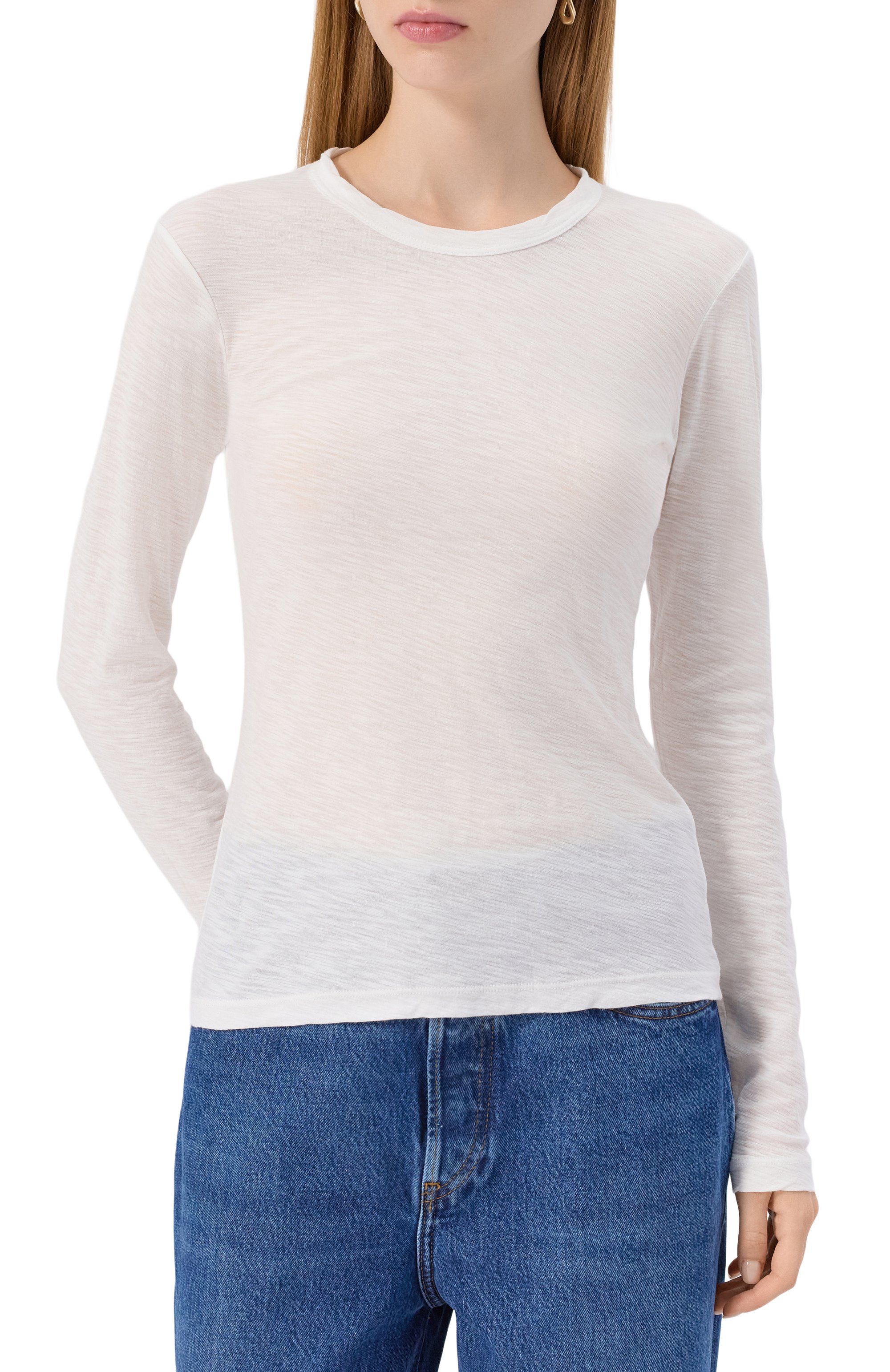 Хлопковый лонгслив JAMES PERSE, арт. WUA3361, фото 3