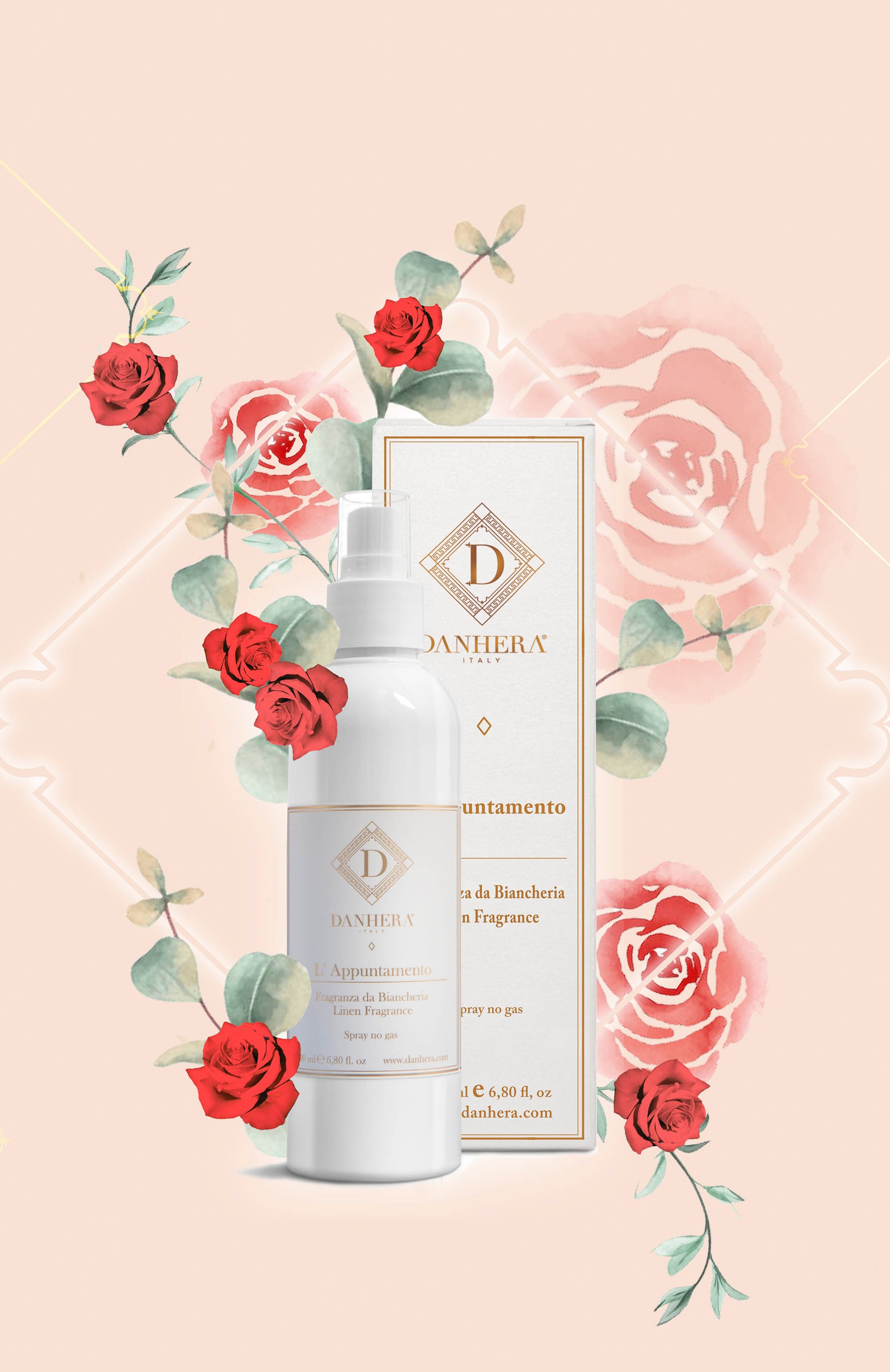 Спрей для ароматизации белья  l'appuntamento (200ml) DANHERA ITALY, арт. DANHAPPU00200, фото 3