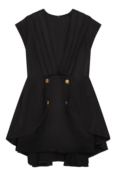 Платье из вискозы BALMAIN, арт. BX1D91