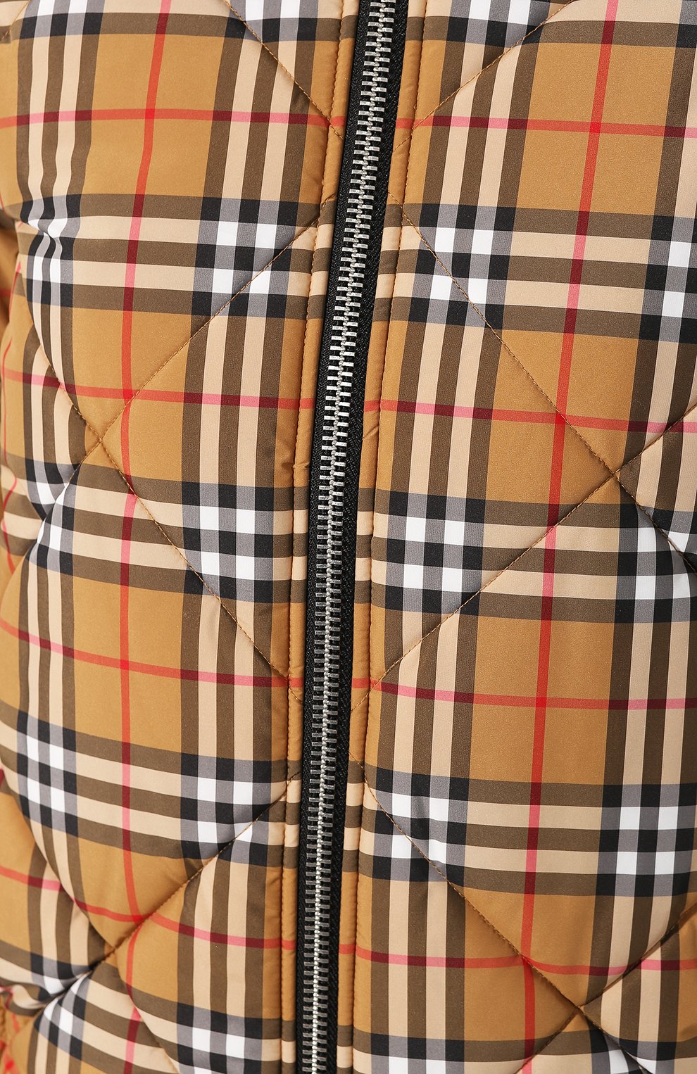 Стеганая куртка на молнии с отложным воротником BURBERRY, арт. 8002677, фото 5
