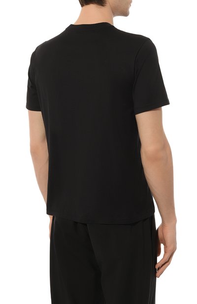 Хлопковая футболка VAN LAACK черного цвета по цене 13250 руб., арт. PA0L0/Z20044, фото 4 Хлопковая футболка VAN LAACK, арт. PA0L0/Z20044, фото 4