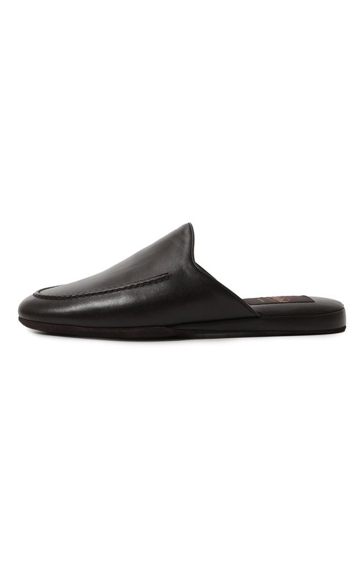 Кожаные домашние туфли Aldo Brue PCU.1107-NL Коричневый  PCU.1107-NL Фото 4