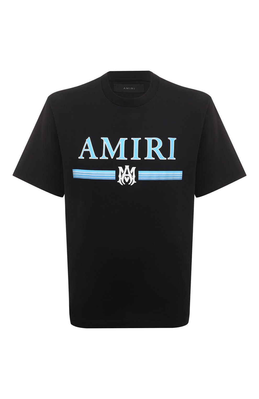 Хлопковая футболка AMIRI черного цвета по цене 49700 руб., арт. PS24MJL007, фото 1 Хлопковая футболка AMIRI, арт. PS24MJL007, фото 1