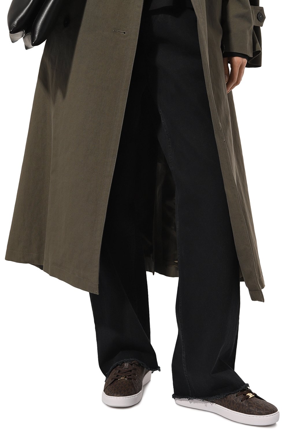 Комбинированные кеды MICHAEL MICHAEL KORS, арт. 43R5KTFP1B, фото 3