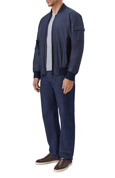 Мужской бомбер KITON, арт. UGK157K0736H