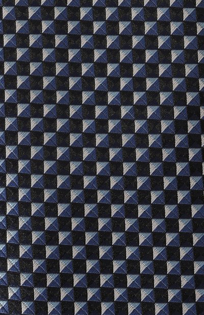 Шелковый галстук ZEGNA темно-синего цвета по цене 26350 руб., арт. 1P8/Z8D85TA8, фото 4 Шелковый галстук ZEGNA, арт. 1P8/Z8D85TA8, фото 4