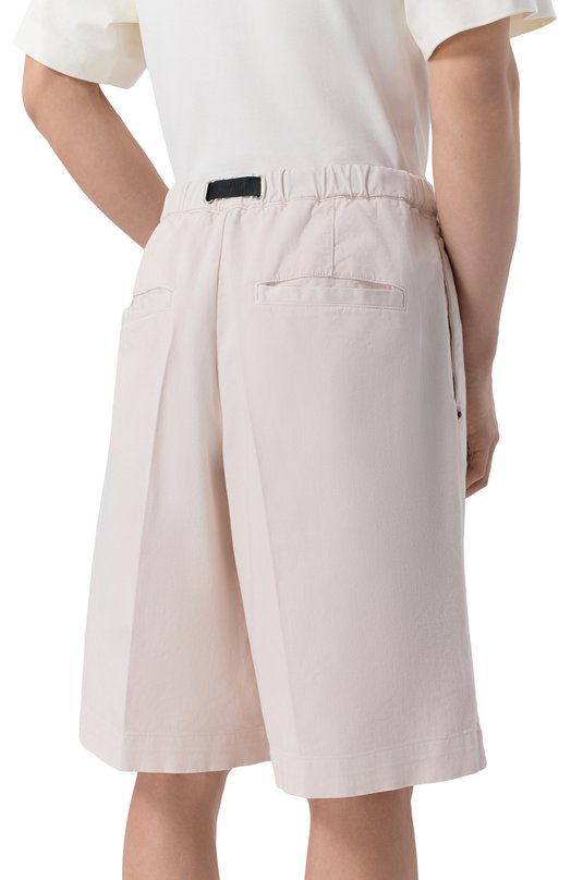 Хлопковые шорты White Sand 26SU91/260 Кремовый  26SU91/260 Фото 4