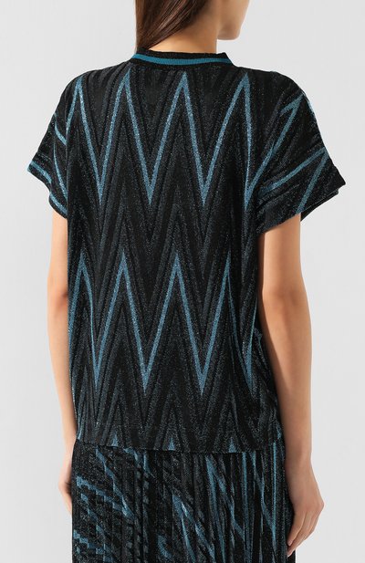 Топ из смеси вискозы и хлопка M MISSONI, арт. 2DJ00062/2J000W, фото 4