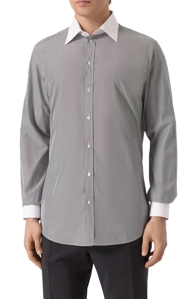 Хлопковая сорочка DOLCE & GABBANA, арт. G5MZ1Z/FR5YG, фото 3