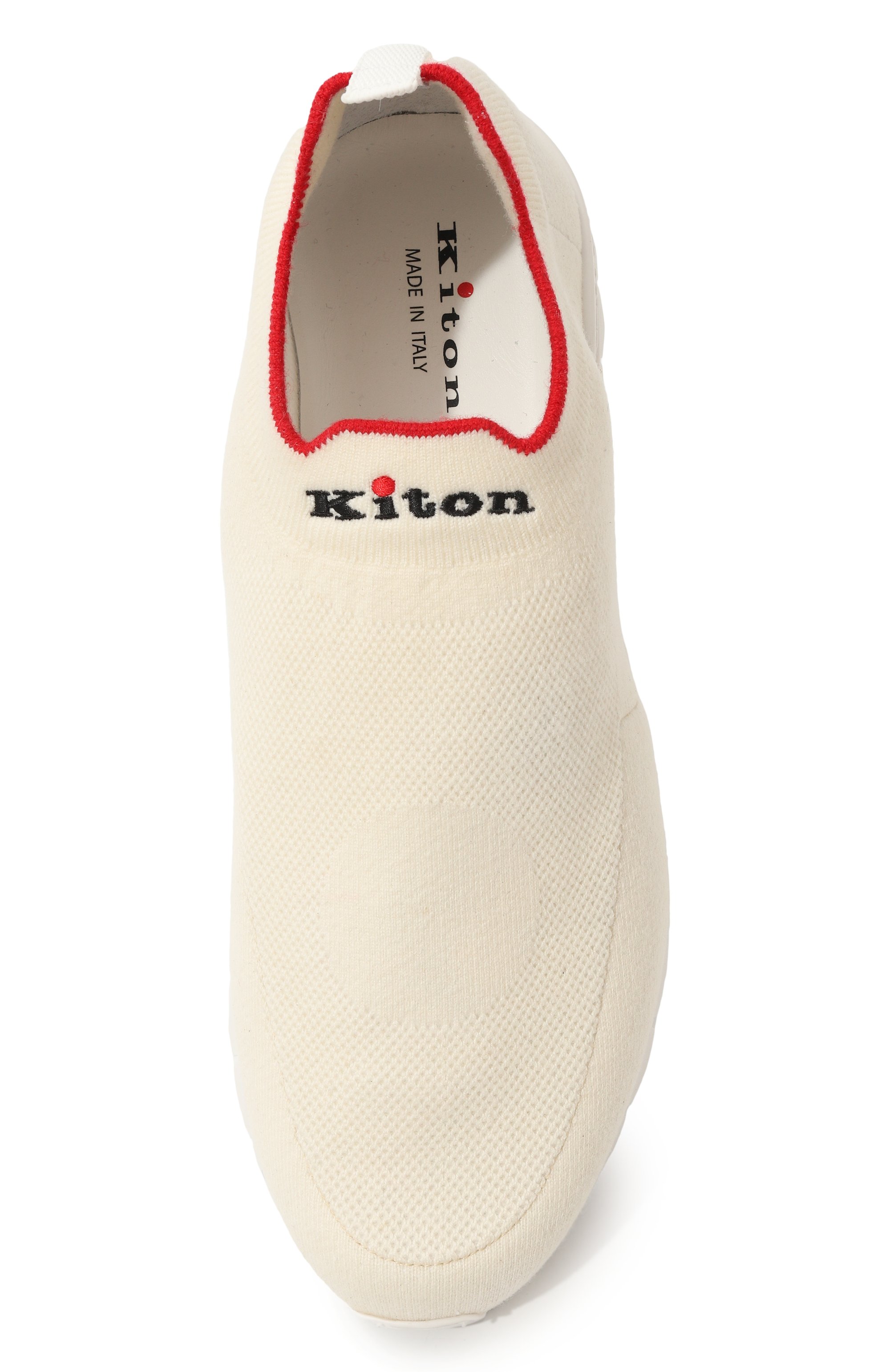 Текстильные кроссовки KITON, арт. USSA089N001046, фото 6