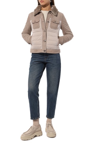 Пуховая куртка petunia-fur-uro MOORER, арт. PETUNIA/UR0, фото 2