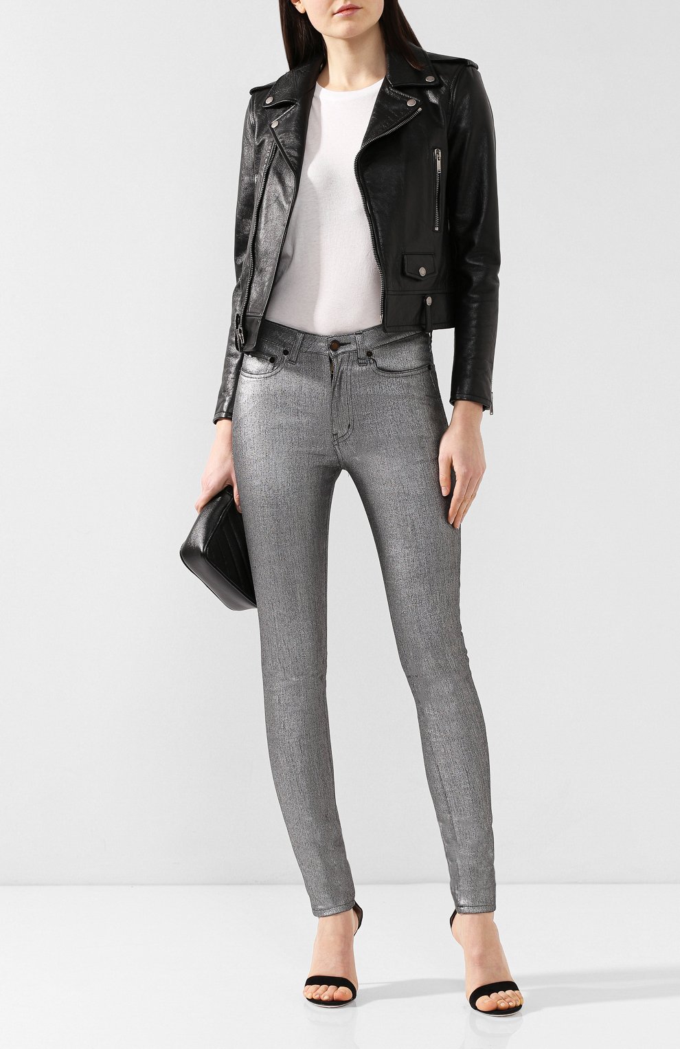 Джинсы-скинни SAINT LAURENT, арт. 542046/Y998T, фото 2