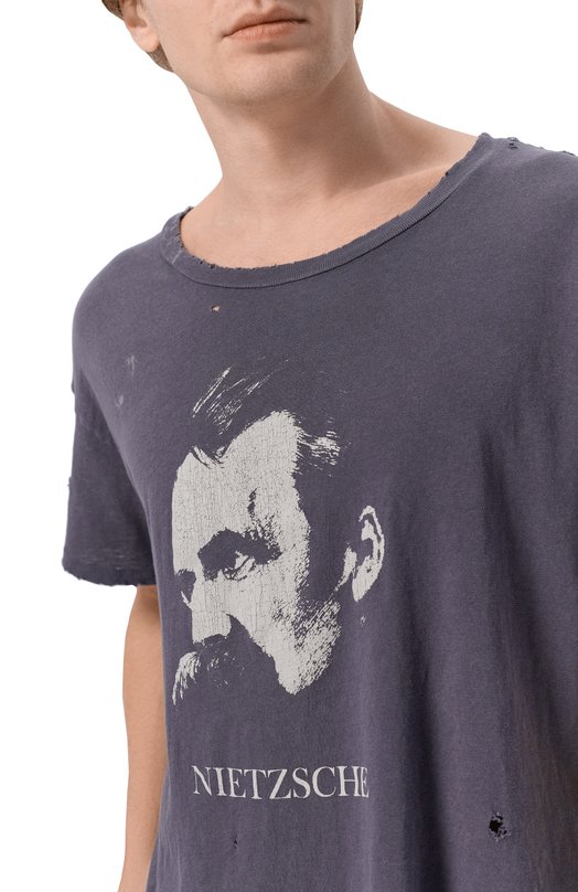 Хлопковая футболка Enfants Riches Deprimes 010-870/C0TT0N Серый  010-870/C0TT0N Фото 5