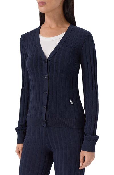 Кардиган из вискозы SPORTY AND RICH, арт. CA007712302BL106, фото 3