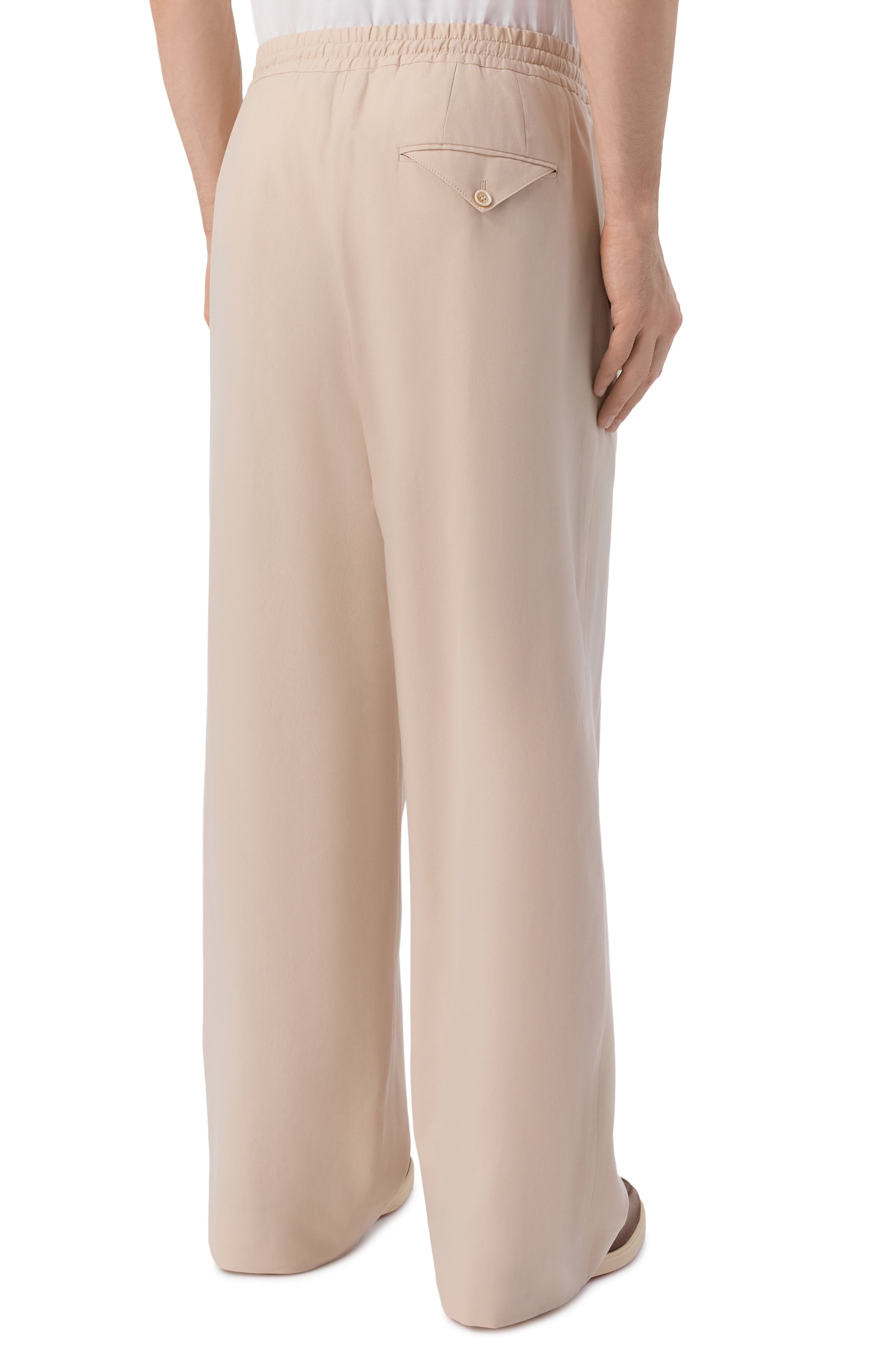 Брюки из хлопка и шелка MVST, арт. 25E/X1P/0/B011/0207, фото 4