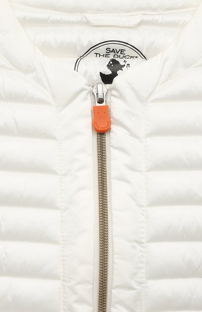 Утепленная куртка SAVE THE DUCK белого цвета по цене 16300 руб., арт. J30614G/VELA/IRIS16/4-8, фото 3 Утепленная куртка SAVE THE DUCK, арт. J30614G/VELA/IRIS16/4-8, фото 3