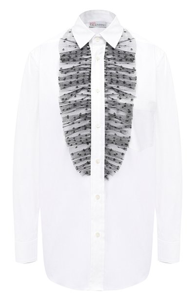 Женская хлопковая рубашка REDVALENTINO, арт. UR3ABD40/50K